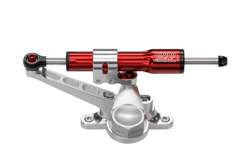 Bitubo Suspension Bitubo KITR Steering Damper Kit For Racing Mounting With Red Shock Absorber KIT197A1