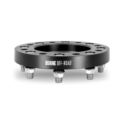 Borne Off-Road Wheel Spacers 8x180 124.1 38.1 M14 Black BNWS-009-381BK