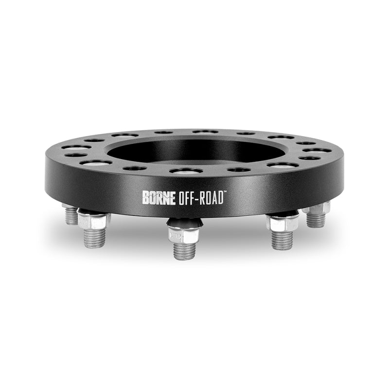 Borne Off-Road Wheel Spacers 8X165.1 121.3 25 M14 Blk BNWS-006-250BK