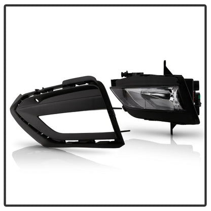 Spyder VW Golf 18-20 OEM Style Fog Lights w/Universal Switch - Clear (FL-VG2018-C) 5087157