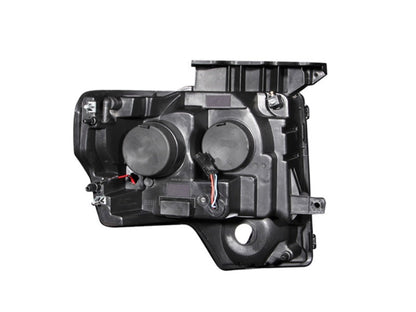 Anzo 2009-2014 Ford F-150 Projector Headlights w/ U-Bar Black