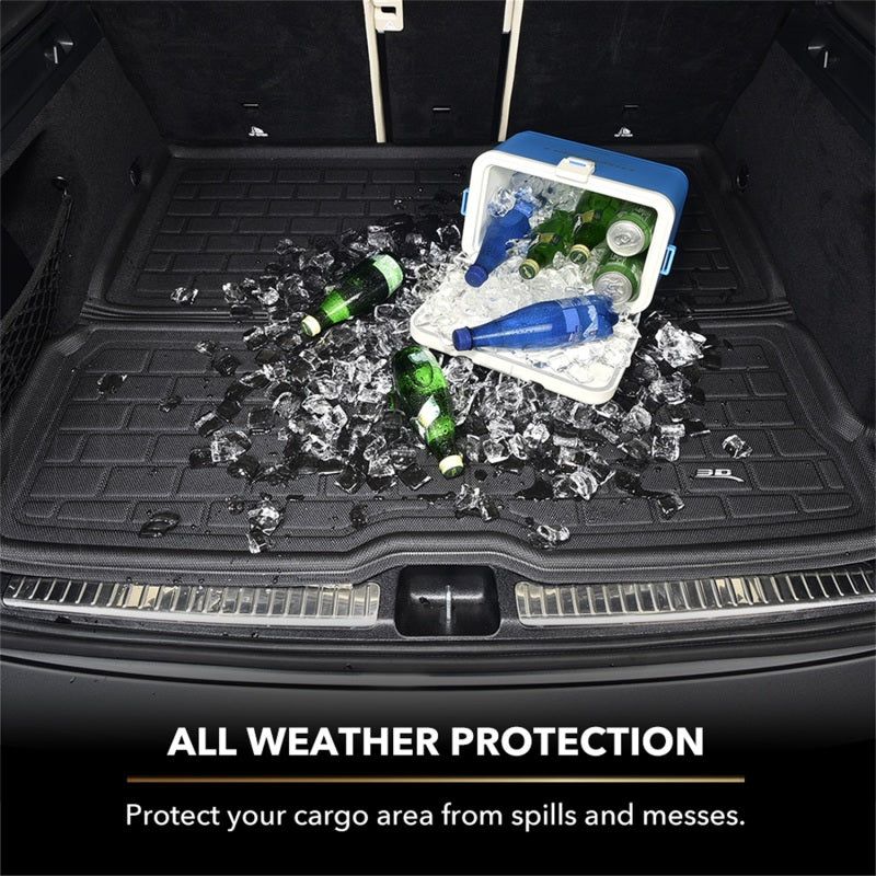 3D MAXpider 2018-2019 Volkswagen Atlas Kagu Cargo Liner - Black M1VW0851309