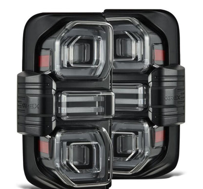 AlphaRex 21-24 Ford Bronco (Excl. Raptor) Nova-Series LED Tail Lights - Black 659010 *Discontinued