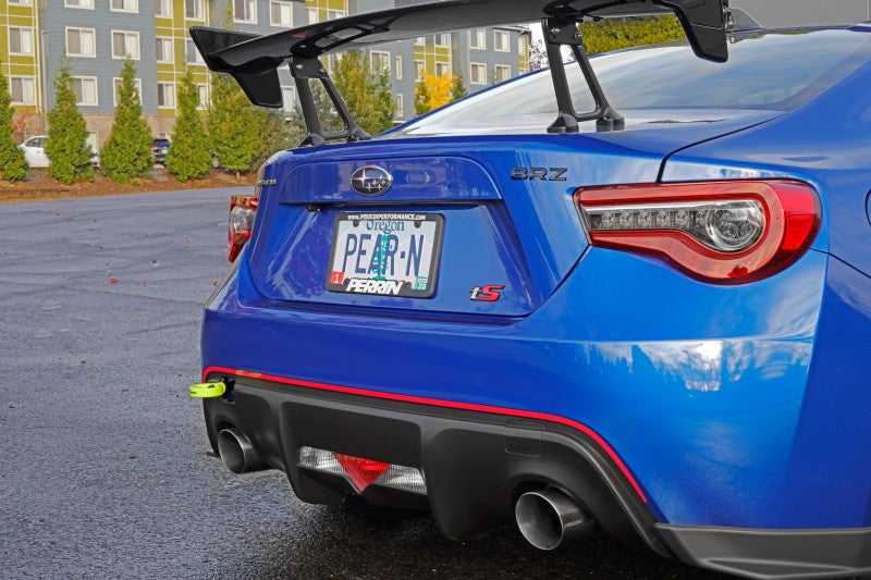 Perrin 13-22 BRZ / 13-16 FRS / 17-21 GT86 / 2022 GR86 Rear Tow Hook Neon Yellow | PSP-BDY-255NY