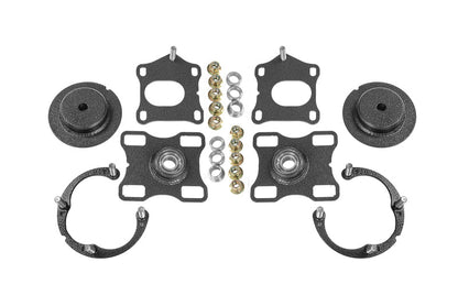 BMR Suspension BMR 11- 14 Ford Mustang / Shelby GT500 Caster Camber Plates - Black Hammertone WAK751H