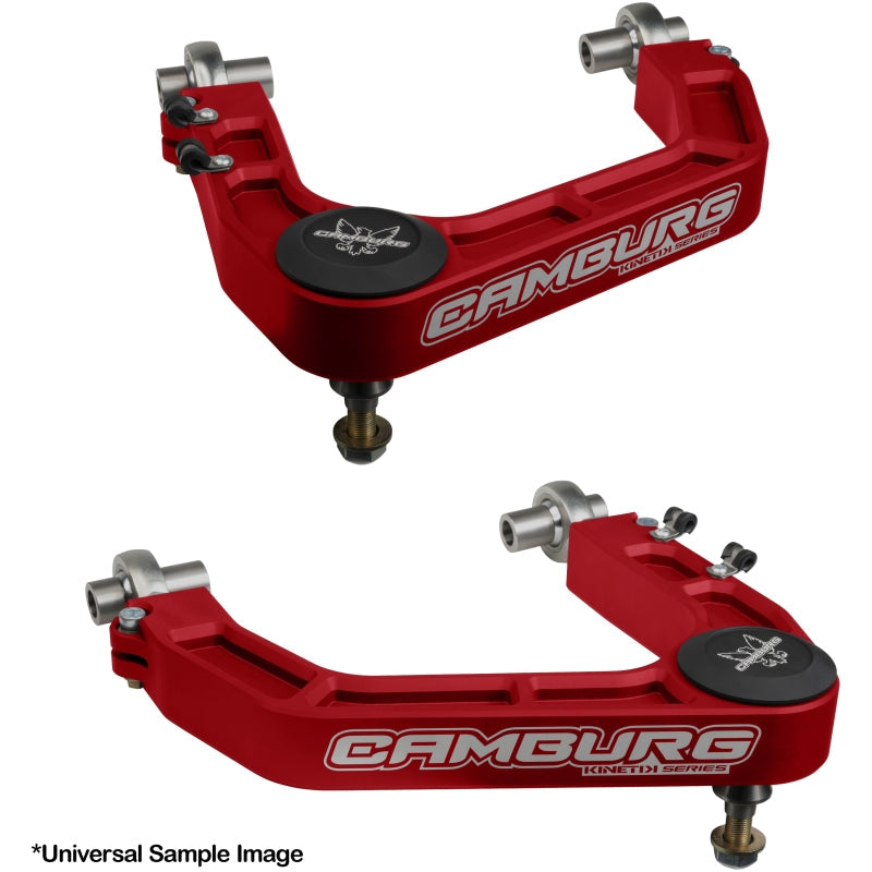 Camburg Toyota Tundra 2WD/4WD 07-21 KINETIK V2 Performance Billet Uniball Upper Arms (Red) CAM-310187-RED