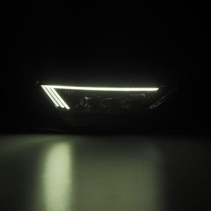 AlphaRex 15-17 Ford Mustang NOVA LED Proj HL Alpha-Black w/Activ Light/Seq. Signal + Switchback DRL 880114 *Discontinued