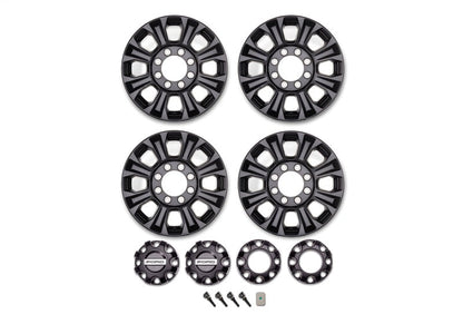 Ford Racing 23-24 Super Duty 18x8in Matte Black Wheel Kit M-1007K-1808SD2