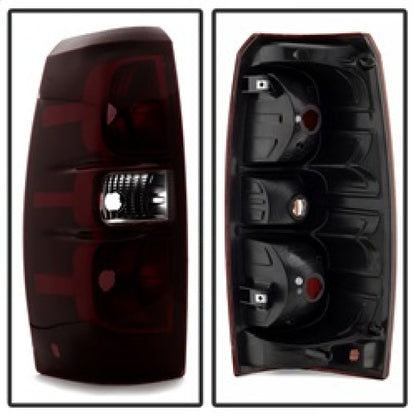 SPYDER Xtune Chevy Avalanche 07-13 OE Style Tail Lights Red Smoked ALT-JH-CAVA07-OE-RSM 9031854