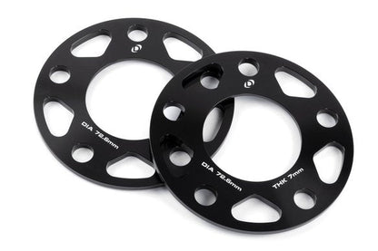 Dinan Spacers; 5x120 - 72.6mm CB - 7mm Thick Set of 2