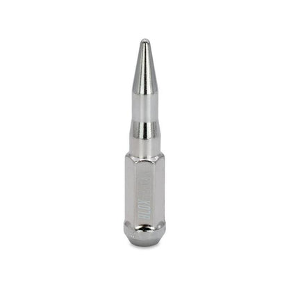 BLOX Racing Original Spike Forged Lug Nut 14x1.5mm - Chrome 20 Piece BXAC-00166-20