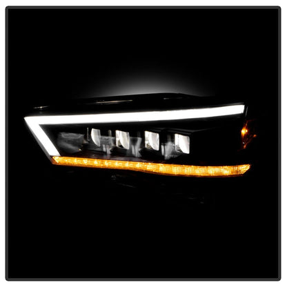 SPYDER Apex 14-20 Toyota 4Runner High-Power LED Module Headlights - Black (PRO-YD-T4R14AP-SEQ-BK) 5088697
