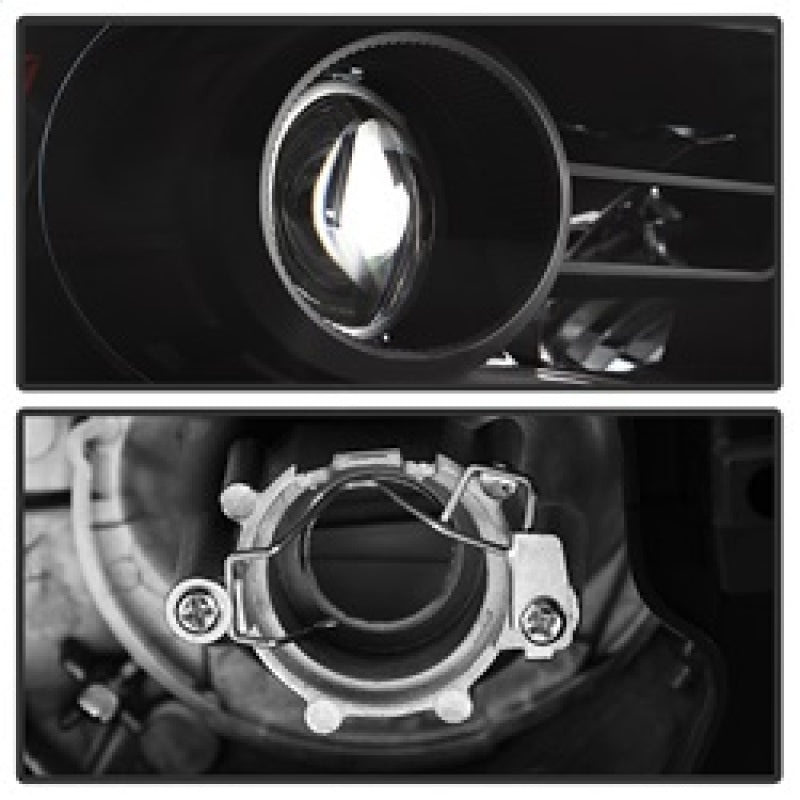 SPYDER xTune Dodge Ram 13-17 ( w/ Factory Projector LED) Projector Headlight - Black HD-JH-DR13-P-BK 9040238