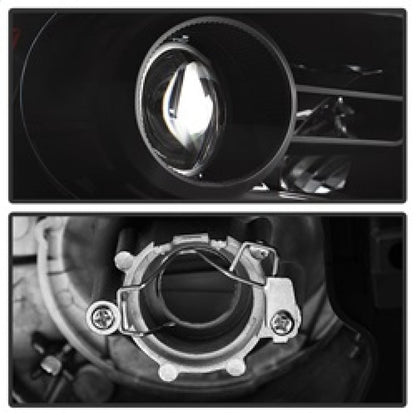 SPYDER xTune Dodge Ram 13-17 ( w/ Factory Projector LED) Projector Headlight - Black HD-JH-DR13-P-BK 9040238