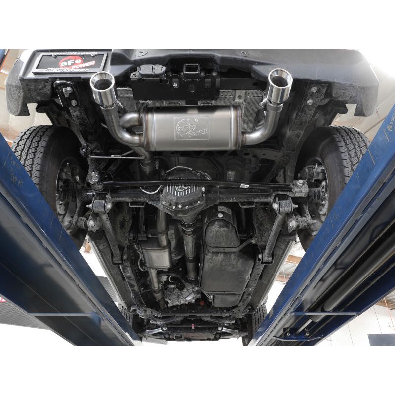 aFe 2021+ Ford Bronco L4-2.3L (t) / V6-2.7L (tt) Vulcan 3in. to 2.5in. SS Cat-Back - Carbon