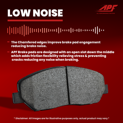 For Cadillac CTS (08-14) Front Ceramic Brake Pads