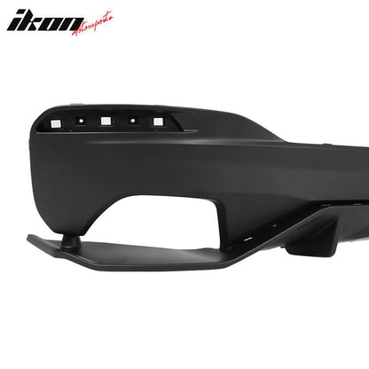 2017-2022 BMW G30 5 Series MP Style Type 2 Rear Bumper Diffuser PP