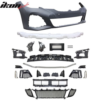 2019-2022 BMW G20 Unpainted M340 Front Rear Bumpers M-Tech Side Skirts