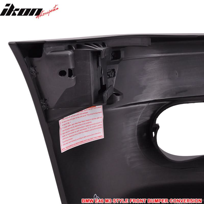 1999-2006 BMW E46 323i 325i 330i Sedan Front Bumper Cover Conversion