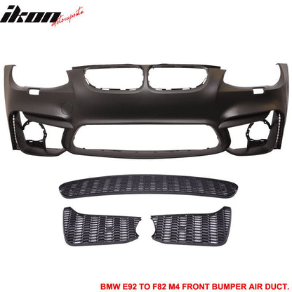 Fits 11-13 E92 E93 LCI M4 Conversion Front+Rear Bumper Polypropylene