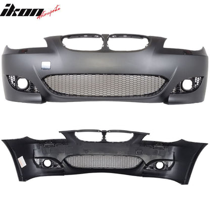 Fits 04-10 E60 E61 5-Series M5 Front Bumper Fog Cover-PP