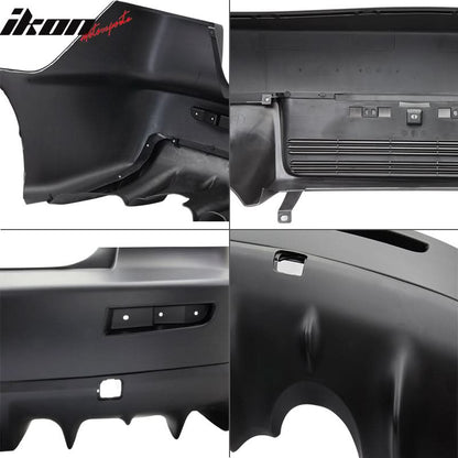 2008-2015 Mitsubishi Lancer EVO 1 Outlet Rear Bumper Conversion PP