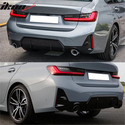 2023-2024 BMW G20 3-Series LCI & M340i M-Sport Style Rear Bumper Cover