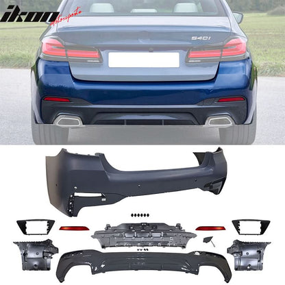 2021-2023 BMW G30 M-Tech M Sport M550 Front Rear Bumper + Side Skirts