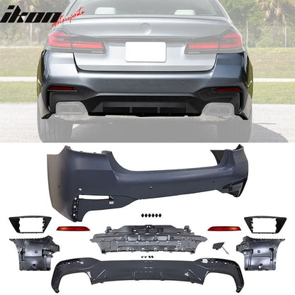 2021-2023 BMW G30 M Sport Front Rear Bumper Diffuser Lip Side Skirt