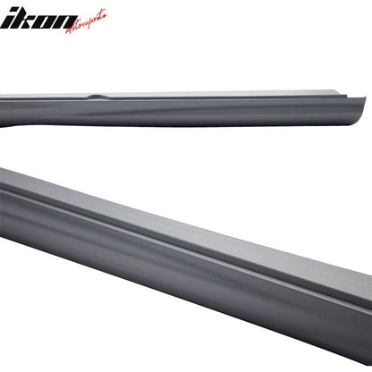 2007-2013 Benz W221 S CLASS AMG Style Unpainted Black Side Skirts PP