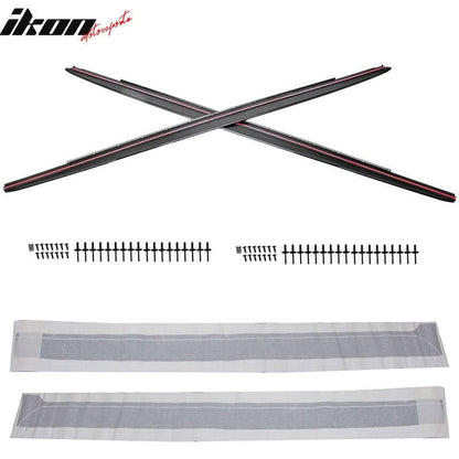 Fits 17-23 BMW G30 MT MP Side Skirt Extension With Sills 2PC