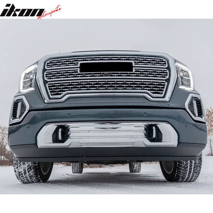 2019-2021 GMC Sierra 1500 Front Skid Plate Protection Chrome