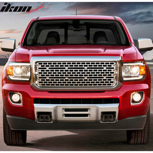 2015-2020 GMC Canyon Front Bumper Skid Plate Chrome Lower Cover