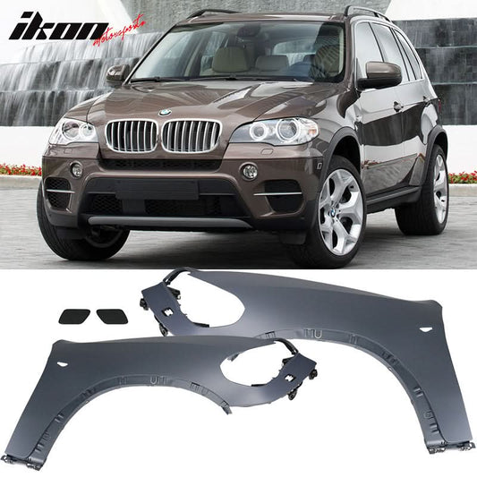 2007-2010 E70 Pre-LCI X5M Front Bumper Cover Conversion+Fender PP
