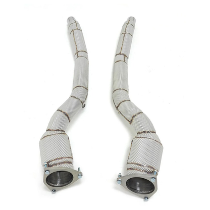 Exhaust Downpipe w Heat Shield for Ferrari F12 Berlinetta Ferrari 812 Superfast Ferrari FF