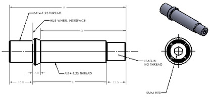 Wheel Stud Conversion Kit | M14-1.25 | 20 Piece Kit