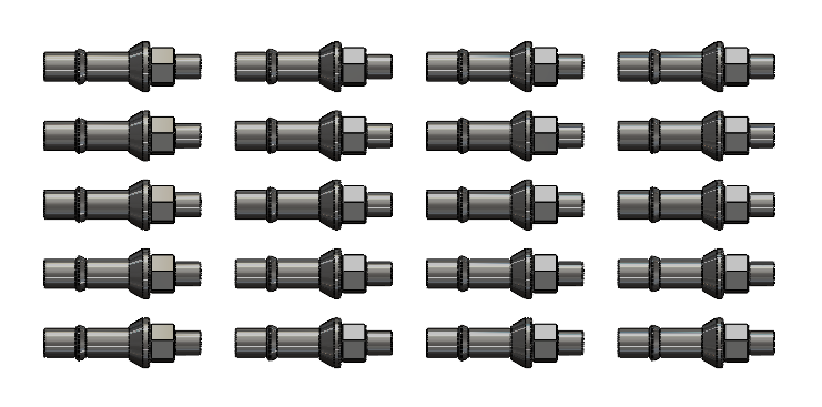 Wheel Stud Conversion Kit | M14-1.25 | 16 Piece Kit