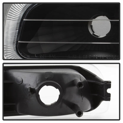 SPYDER Xtune Chevy Silverado 99-02 Amber Reflector Bumper Lights Black CBL-JH-CS99-AM-BK 5064271