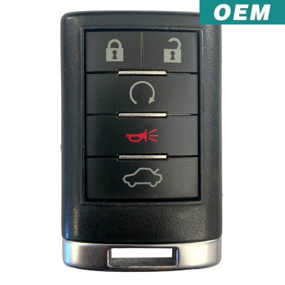Cadillac CTS DTS 2008-2014 OEM 5 Button Keyless Entry Remote OUC6000066 (Driver 1)