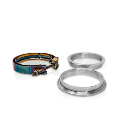 NGR V-Band Kit, Aluminum Clamp (Neochrome), 4in Assembly Kit