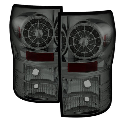 Spyder Toyota Tundra 07-13 LED Tail lights Smoke ALT-YD-TTU07-LED-SM 5029621