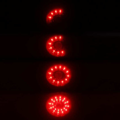AlphaRex 05-13 Chevrolet Corvette PRO-Series LED Tail Lights Jet Black 610020 *Discontinued