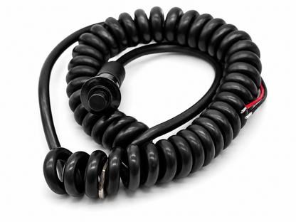 Granatelli Black Pin Head Momentary Push Button Switch w/ 6' Retractable Cord – 810101B