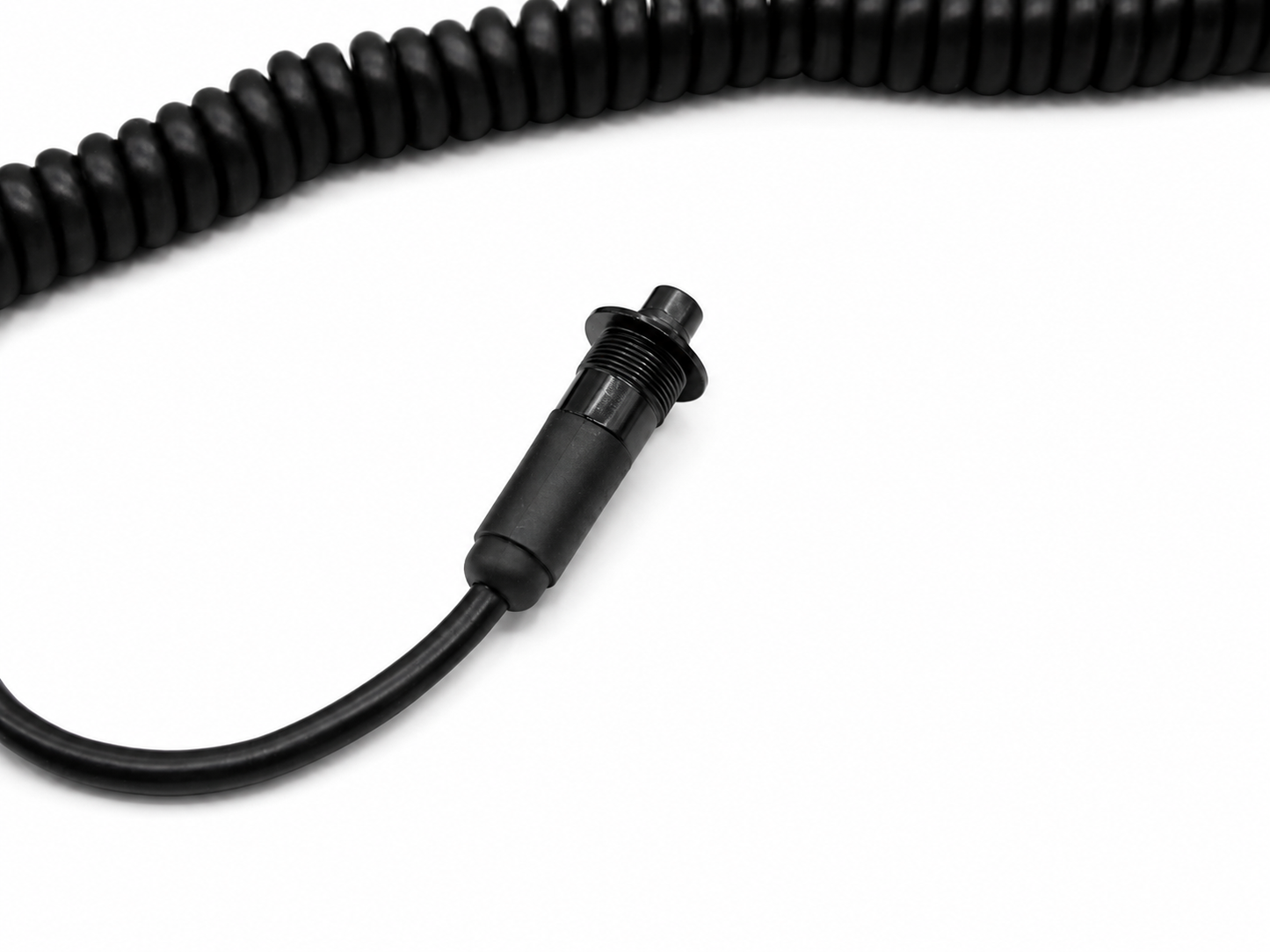 Granatelli Black Pin Head Momentary Push Button Switch w/ 6' Retractable Cord – 810101B
