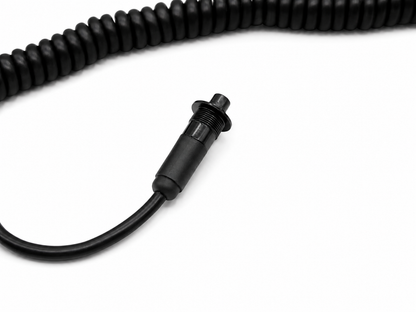 Granatelli Black Pin Head Momentary Push Button Switch w/ 6' Retractable Cord – 810101B