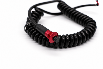 Granatelli Red Pin Head Momentary Push Button Switch w/ 6' Retractable Cord – 810101R