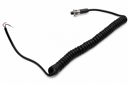 Granatelli Silver Pin Head Momentary Push Button Switch w/ 6' Retractable Cord – 810101SL