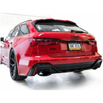 AWE Tuning 2021-2025 Audi C8 RS6/RS7 SwitchPath Cat-back Exhaust - Diamond Black Tips