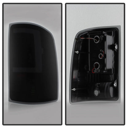 SPYDER xTune 07-13 GMC Sierra 1500 LED Tail Lights - Black Smoke (ALT-ON-GS07-G2-LED-BSM) 9038518