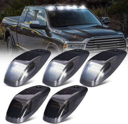 2023-2026+ Ram 1500 2500 HD Smoked White Amber LED Tow Mirror Lights